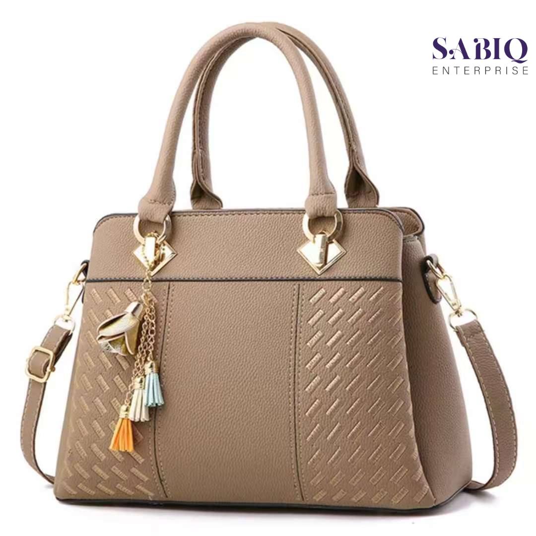 Fashionable Brown Shoulder Handbag for Women – China Imported 2025