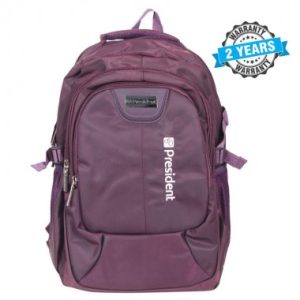 Fashionable Waterproof Backpack Nylon Purple