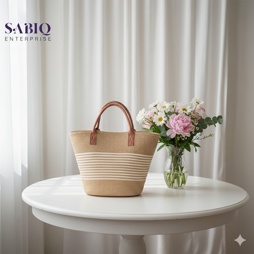 Trendy Woven Vintage Ladies Bag – Fashion Travel Purse for Women